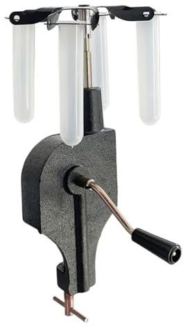 MiBoce Centrifugeuse À Manivelle 1800 TR/Min, Centrifugeuse Manuelle De Laboratoire, Séparation Efficace des Mélanges, pour des Expériences De Démonstration De Séparation Centrifuge