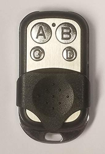 Praemoo Handsender/Fernbedienung kompatibel mit Tedsen SKX1MD, SKX2MD, SKX3MD, SKX4MD, SKX1LC, SKX2LC, SKX3LC, SKX4LC, SKJ, SKX1WD, SKX2WD, SKX3WD, SKX4WD - Frequenz 433,92 MHz