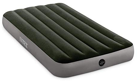 Intex Dura-Beam Standard Series Downy Airbed with Built-in Foot Pump, Full