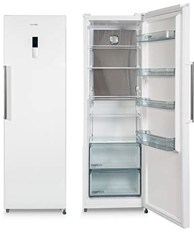 UNIVERSALBLUE Frigorífico Sin Congelador Blanco | 1 Puerta | No frost | 185 cm | Nevera Vertical | Capacidad 375L | Sistema Silencioso | ENVIO + SUBIDA A PLANTA GRATIS