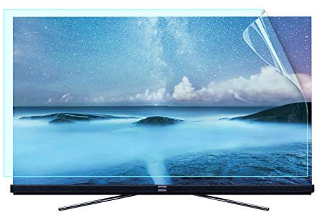 WLWLEO 55 Inch Anti Glare TV Screen Protector, Anti Blue Light Eye Protection Screen Filter, Ultra-Clear Screen Protector Film for 50-75 Inch Monitor,70 1561×900mm