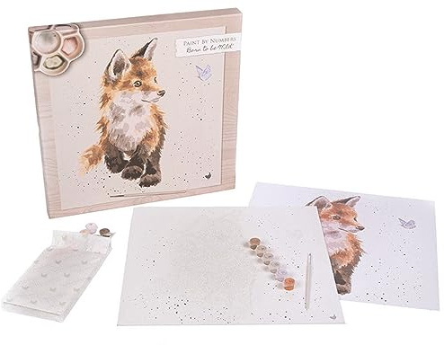 Wrendale Designs by Hannah Dale - 'Born to be Wild' Paint by Numbers Kit - 400mm x 400mm