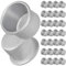 30Stücke Kerzenhalter für Stabkerzen aus Aluminium Rostfrei Minimalistisches Design für Hochzeiten Tischdekoration Geburtstagsfeiern Weihnachtsfeiern