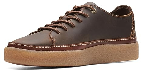 Clarks Herren Oakpark Low Oxford, Bienenwachsleder, 47 EU
