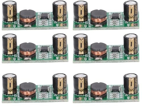 Fyearfly 6 Stück 2W/3W LED Treiber, LED-Treiber PWM Dimmen Konstantstrommodul LED-Regler, DC 5-35V Eingangsausgang 700mA Antrieb 1-10 Stück 3W LED-Lampen
