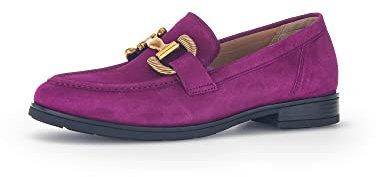Gabor Donna Mocassini, Signora Pantofole,Soletta Removibile,Pantofola,Scarpe da College,Scarpe Business,Viola (Malve) / 28,38.5 EU / 5.5 UK