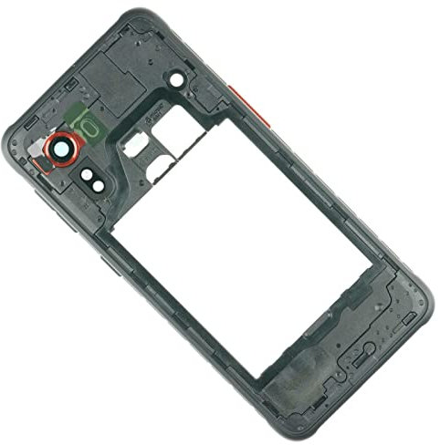 Mittel Cover Gehäuse Rahmen + Kamera Linse für Samsung Galaxy Xcover 5 SM-G525F