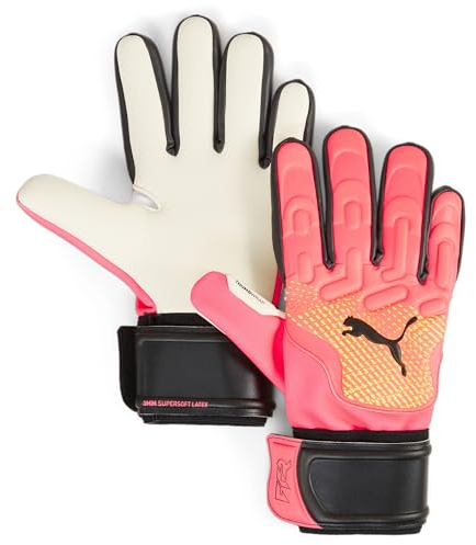 PUMA Future Match NC, Unisex-Erwachsene Torwarthandschuhe, Sunset Glow-Sun Stream-PUMA Black, 6-041926