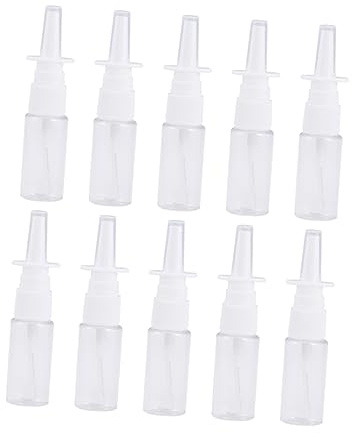 Gogogmee 20pcs Small Spray Bottle Plant Spray Saline Nasal Refillable Leakproof