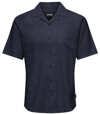 Only & Sons Male Hemd ONSCAIDEN Leinen Hemd | Shirt