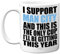 Funny Football Mug Gift for Man City Fans - Footy Only Cup - Joke Xmas Birthday Mugs Present Gifts for Son Dad Brother Uncle Colleague Friend Cousin, 11oz Ceramic Dishwasher Safe Coffee Tea Cup