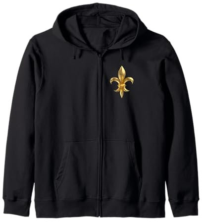 Symbole fleur de lys ou fleur de lys Sweat à Capuche