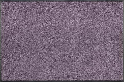wash+dry Fußmatte, Lavender Mist 50x75cm, innen und außen, waschbar, lila