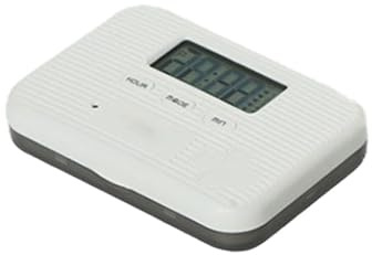 Elektronische Pillendose, 6 Fächer, Wecker, Pillen-Timer, Erinnerung, tragbarer digitaler Tablettenspender für Vitamine, Nahrungsergänzungsmittel und Medikamente