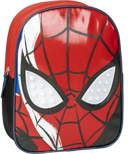 CERDA GROUP Unisex Kinder Cerda, Standard, bunt, Estándar Spiderman Kinderrucksack, Rot