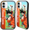 Head Case Designs Officially Licensed Dragon Ball Z Son Goku Saiyan Arc Characters Hybrid Case Compatible With Apple iPhone 16 Plus