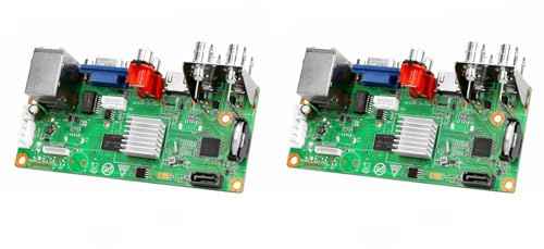 GNURBDILFO 2X 265X 4CH 1080P IP DVR Board XMEYE NVR 4 Channels 6 in 1 AHD TVI CVI Hybrid DVR Recorder Board for CCTV System