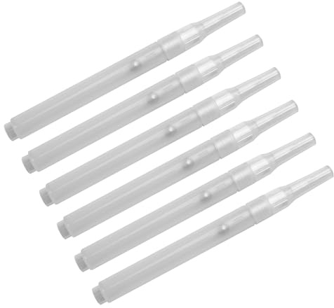RWAJZAX Rotuladores de pintura vacíos, rotuladores acrílicos, recargables, para pintar sobre madera, tela, escritura, esencial, 6 unidades
