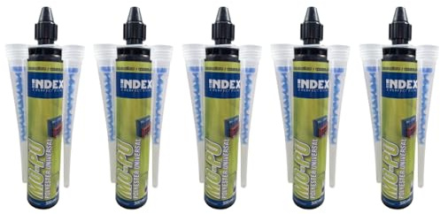 5x Injektionsmörtel 300 ml inklusive 2 Mischer | Montagemörtel | Verbundmörtel | 2K Injektionsmörtel | Schwerlastbefestigung | Montagemörtel | Ankerkleber | Montagemörtel, Verbundmörtel, 2K Injektionsmörtel, Schwerlastbefestigung, Ankerkleber