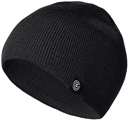Revony Herren Be2 Beanie-Mütze, Schwarz, M/Einheitsgröße