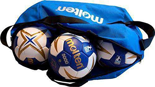 Molten EH0046-B Balltasche für 6 Handbälle Tasche, Blau, 600 x 200 x 400 mm