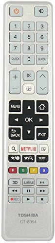 Originale Fernbedienung CT-8054, CT8054, RC48120 für Toshiba Fernseher