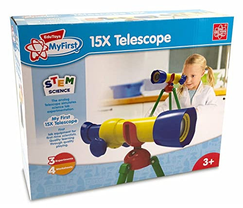 Unbekannt eduscience js005 My First 15 x Teleskop