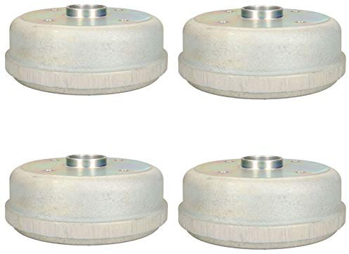 AB Tools-Indespension 4 x Anhänger Bremstrommel für Knott 200x50 Bremsschuhe 139,7 mm 5,5 PCD 4 Stud