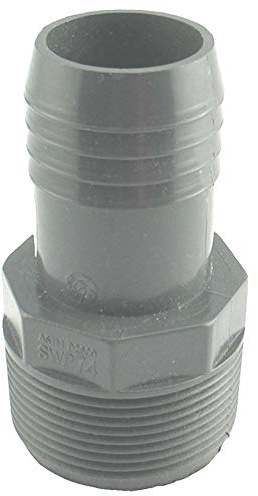 PLUMB eeze 1-1/4 Insert x 1-1/2 MPT Poly Adapter