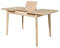 Nordic Story Esstisch France (ausziehbar) • Tisch für Küche, Esszimmer & Wohnzimmer • Massivholz (Eiche) • Eiche Gebleicht • Holztisch (120-160 x 80 x 75 cm) • 4-8 Personen