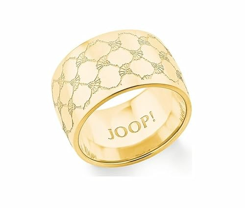 JOOP! Ring Edelstahl Damen Ringe, Gold, Kommt in Schmuck Geschenk Box