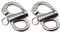 POFET 52mm-316 Grilletes de resorte fijos de acero inoxidable, tirón de mano que sujeta grillete aparejo