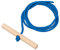 Vispronet Schlittenleine 150 cm, Farbe Blau, mit Holzgriff, Zugseil für Holzschlitten, Polyester