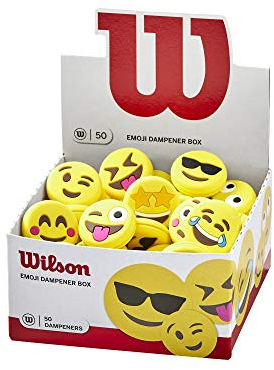 Wilson Unisex-Adult Emoji DAMPENER Box Vibrationsdämpfer, Yellow, NS