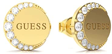 GUESS JEWELLERY MOON PHASES Ohrringe (JUBE01195JWYGT / JUBE01195JWRHT), Einheitsgröße, Nicht-Edelmetalle, Kein Edelstein