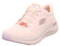 Skechers Arch Fit 2.0 Big League, Sneaker Basse Donna, Natural Mesh Mauve Lavender Trim, 37 EU