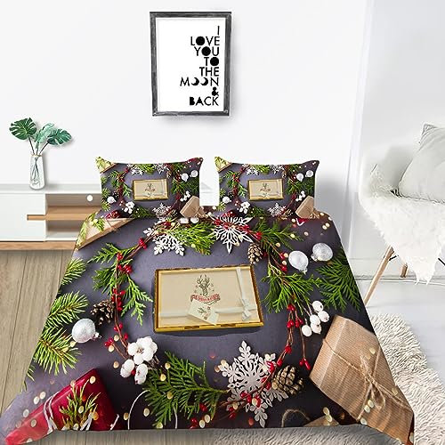 Braune Rosette Bettwäsche 200x200 Anlage - Anlage Wendebettwäsche 110gsm Weich Mikrofaser mit reißverschluss + 2 Passender Kissenbezug 80x80 cm