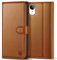 Kuafcase Compatible for iPhone XR Case with 4 Card Slots Magnetic Closure Kickstand Shockproof Protective Phone Case Compatible for iPhone XR - Brown