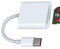 Adapter USB C auf SD Kartenleser (2in1) TF Karte Micro SD Card Reader für Apple iPhone 15 Pro Max für iPad MacBook Anschluss Datenübertragung Kamera Kamera externer Speicher Speicherkarten