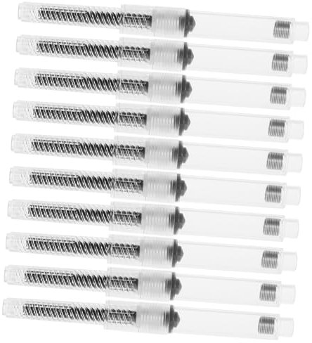CAXUSD 10pcs Fountain Pen Ink Converters 3.2mm Rotary Ink Absorb Tool Absorber for Accessories