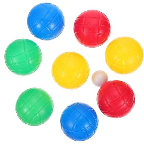 HEMOTON Lot De 8 Jouets en Plastique pour Activités De Plein Air en Famille Garçons Et Filles Couleur Aléatoire