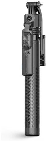 Vocdikficy Monopode C17 à Rotation Automatique à 360° avec Suivi AI et Obturateur Bluetooth pour Support de Téléphone et Perche à Selfie sans