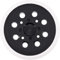 Plato de Lija 125 mm de 8 Agujeros para Bosch PEX 300 AE / 400 AE, Disco de Lijado Profesional con Hook y Loop, Interface Lijadora Repuesto de Gancho y Bucle