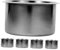 Ciieeo 5 Piezas portavasos de Acero Inoxidable Poseedor portavasos para Inserto de Coche portavasos para Barco Soporte de Botella de Agua del Coche portavasos Enfriador