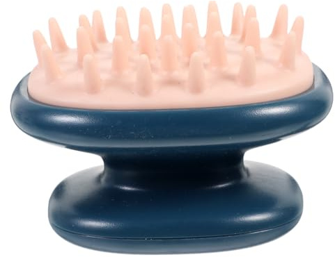 VERDANVERSE Tragbare Silikon Kopfhaut Massagebürste Leicht und Flexibel für Shampoo Haarwäsche und Sanfte Reinigung bei Haarpflege und Entspannung