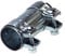 Exhaust Pipe Connector Steel Tube Clamp with Screws Adapter Sleeve Joint Coupler (37mmx40.6mm-95mm)