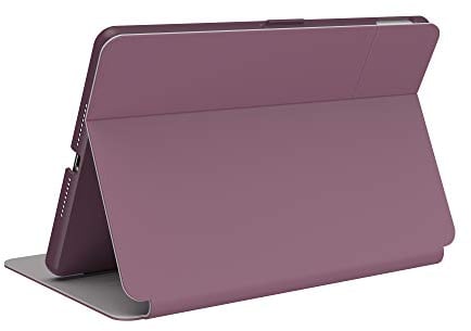 Speck Products BalanceFolio-Hülle mit Ständer für iPad mit 10,2 Zoll, für 7. Generation (2019), 8. Generation (2020), 9.Generation (2021), Plumberry Purple (violett), Crushed Purple (lila), Crepe Pink