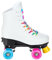 RAVEN Rollschuhe Roller Skates für Kinder Erwachsene Mädchen Damen verstellbar (Iris White, 39-42 (25-26,5cm))