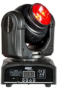 LightmaXX VEGA SHIGGY Beam Wash, 5x10W RGBW Scanner, 50W LED, 23 DMX Channels, kompatibel mit LED Beleuchtungssystemen