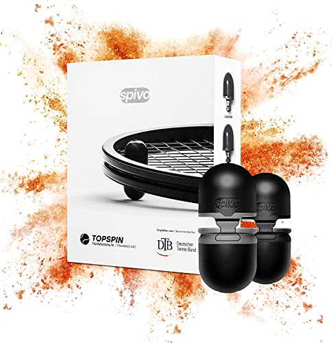 spivo ® Empfohlen vom DTB. Topspin direkt hören! 10Wochen Kurs für PROSpieler. Used by Boris Becker Tennis Academy. Mehr Power&Spin! Zubehör Set, eigene Schlag Videoanalyse, Tennistrainer Buch
